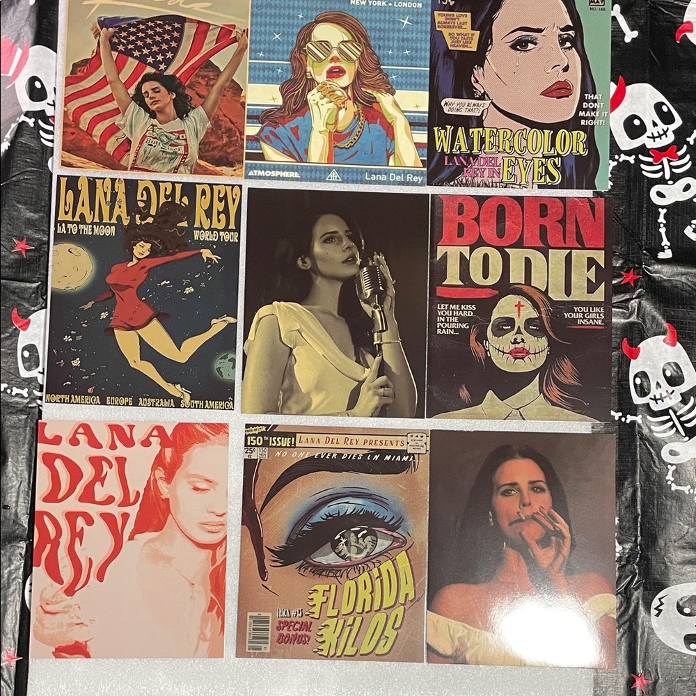 Lana Del Rey Art Print Collection